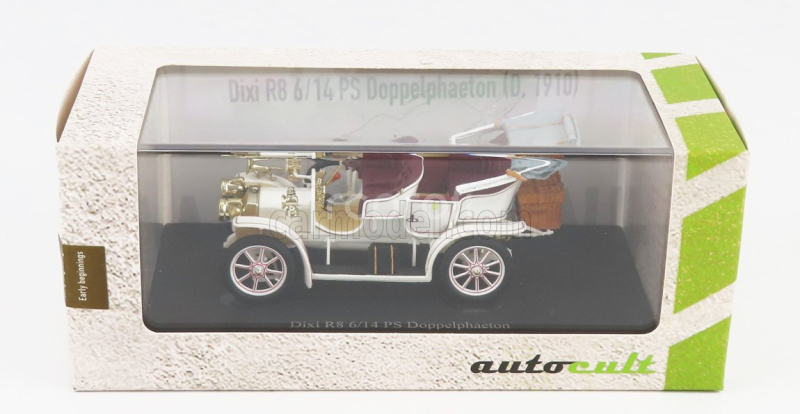 Autocult BMW Dixi R8/16 Ps Doppelphaeton Germany 1910 1:43 Bílá