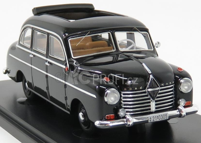 Autocult Borgward B1250 Pollmann Germany 1951 1:43 Black