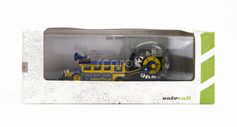Autocult Buick Goodyear Airwheel Promotion Autobus Usa 1929 1:43 Žlutá Modrá