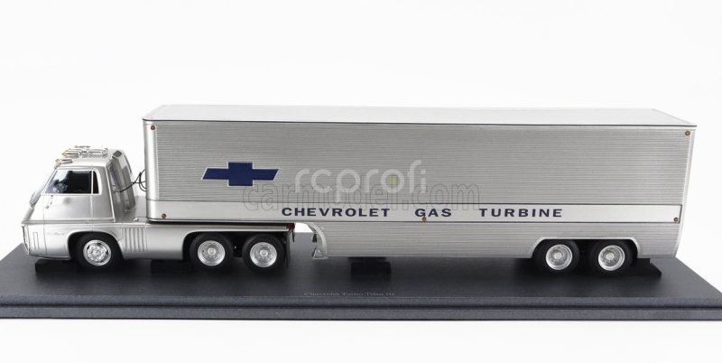 Autocult Chevrolet Titan Iii Turbo Truck Car Transporter Usa 1966 1:43 Silver