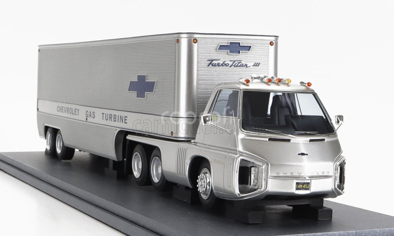 Autocult Chevrolet Titan Iii Turbo Truck Car Transporter Usa 1966 1:43 Silver