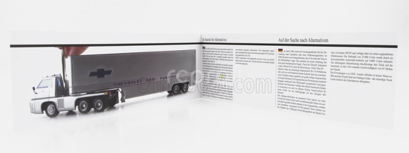 Autocult Chevrolet Titan Iii Turbo Truck Car Transporter Usa 1966 1:43 Silver