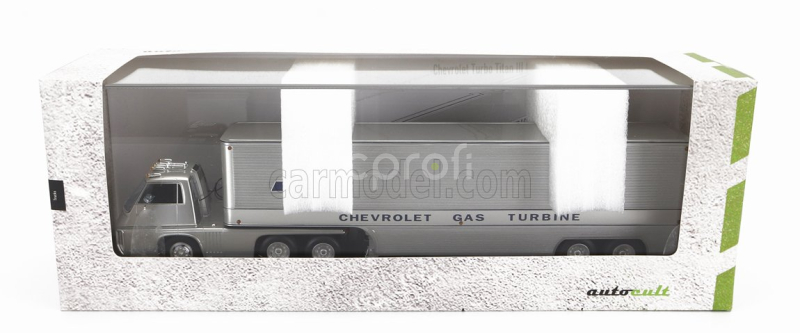 Autocult Chevrolet Titan Iii Turbo Truck Car Transporter Usa 1966 1:43 Silver