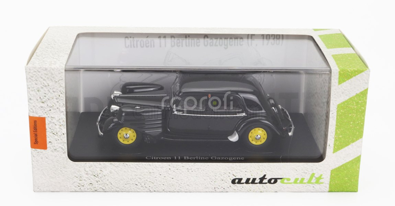 Autocult Citroen 11bl Gasogeno France 1935 1:43 Black