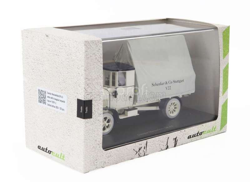 Autocult Daimler Truck Marienfelde Dr 4.5 Germany 1917 1:43 Bílá