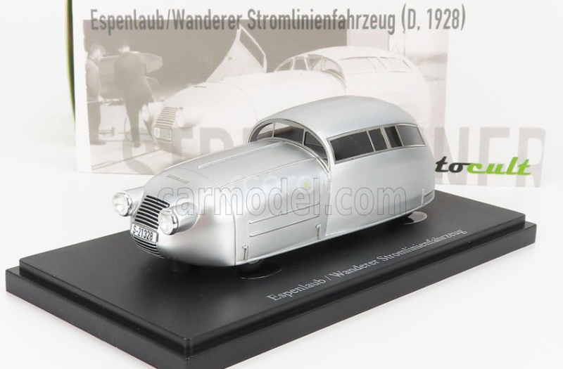 Autocult Espenlaub Wanderer Streamliner Germany 1928 1:43 Silver Met