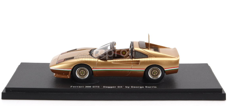 Autocult Ferrari 308 Gts Spider 1978 - Personal Car George Barris 1:43 Zlato Met Měď Met