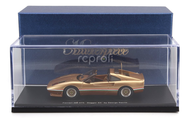 Autocult Ferrari 308 Gts Spider 1978 - Personal Car George Barris 1:43 Zlato Met Měď Met