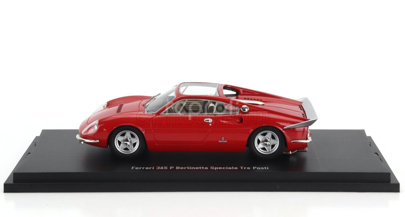 Autocult Ferrari 365p Berlinetta Speciale - 3 Seats - 3 Posti - 1966 - Personal Car Gianni Agnelli - Red Version Before Restauration 1:43 Red