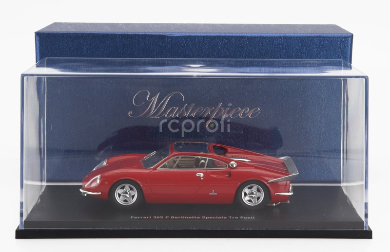 Autocult Ferrari 365p Berlinetta Speciale - 3 Seats - 3 Posti - 1966 - Personal Car Gianni Agnelli - Red Version Before Restauration 1:43 Red