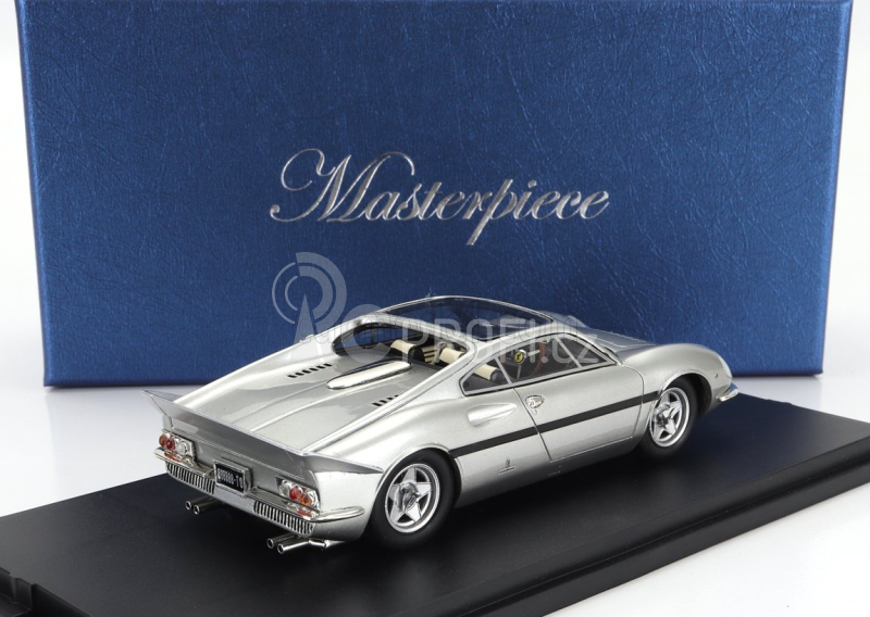 Autocult Ferrari 365p With Rear Flap 1968 - Personal Car Gianni Agnelli 1:43 Silver