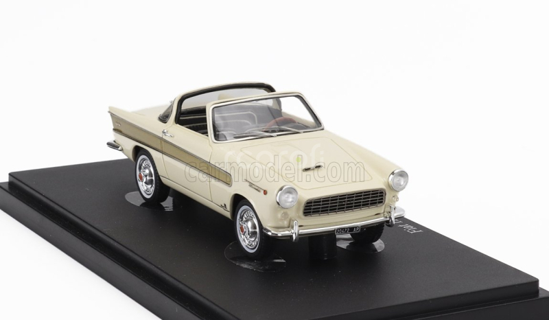 Autocult Fiat 1200 Vignale Wonderful Italy 1958 1:43 Ivory