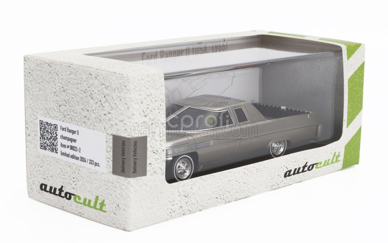 Autocult Ford usa Ranger Ii Pick-up Usa 1966 1:43 Champagne