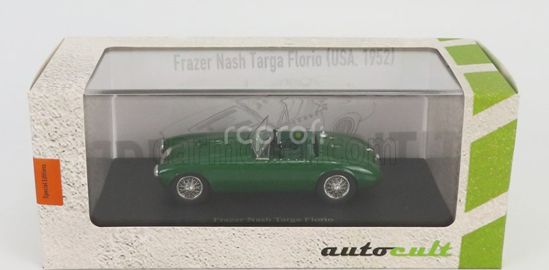 Autocult Frazer Nash Targa Florio Great Britain 1952 1:43 Tmavě Zelená