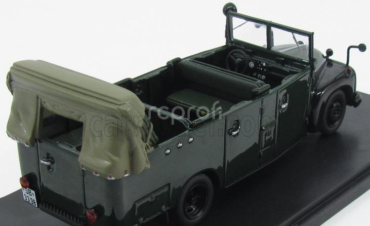 Autocult Hanomag L28grukw Polizei Germany 1955 Police 1:43 Zelená