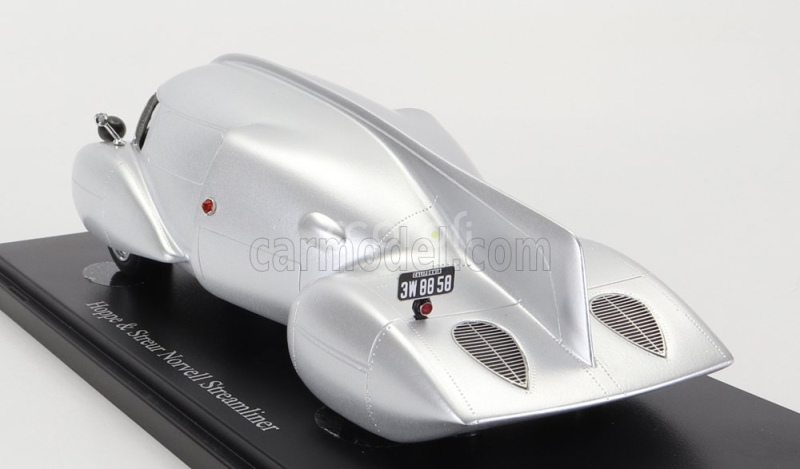 Autocult Hoppe & streur Norell Streamliner Usa 1946 1:43 Silver