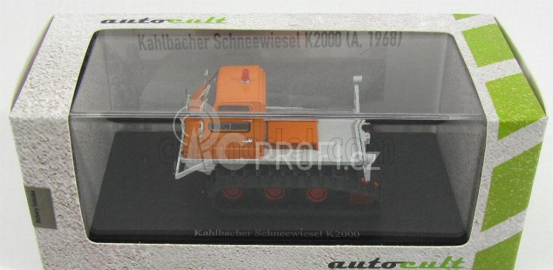 Autocult Kahlbacher Schneewiesel K2000 Truck - Austria - 1968 1:43 Orange