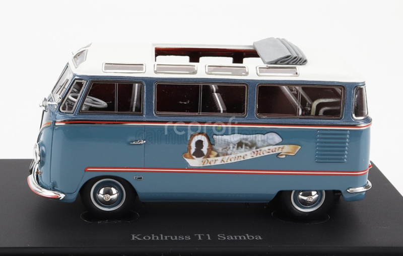 Autocult Kohlruss T1 Samba Van Der Klein Mozart Austria 1955 1:43 Blue