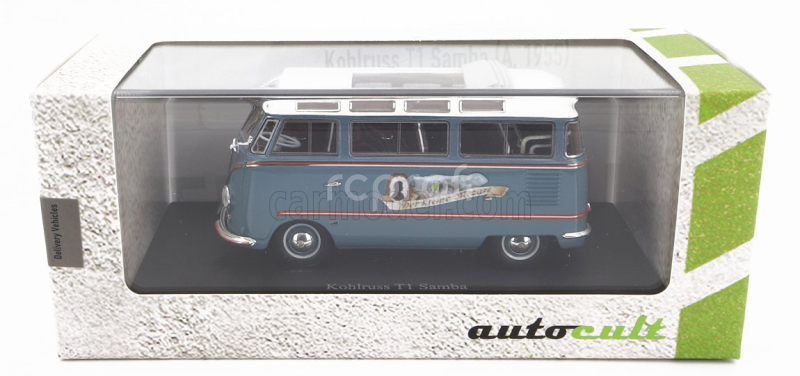 Autocult Kohlruss T1 Samba Van Der Klein Mozart Austria 1955 1:43 Blue