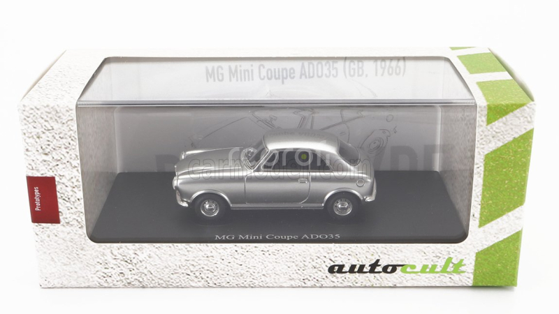 Autocult MG Mini Coupe Ad035 England 1960 1:43 Silver