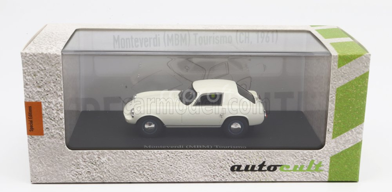 Autocult Monteverdi Tourismo Switzerland 1962 1:43 Bílá
