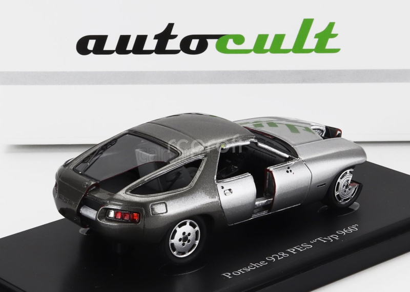 Autocult Porsche Porsche 928 Pes Type 960 Germany 1981 + Libro Fotografico Autocult - 184 Pages - Book Of The Year 2020 In German And English Language - Included Model Of The Year 1:43 Silver