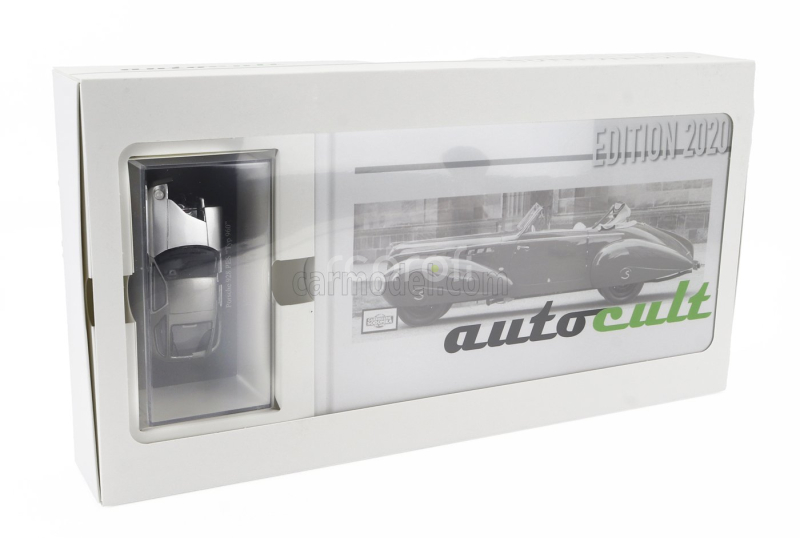 Autocult Porsche Porsche 928 Pes Type 960 Germany 1981 + Libro Fotografico Autocult - 184 Pages - Book Of The Year 2020 In German And English Language - Included Model Of The Year 1:43 Silver