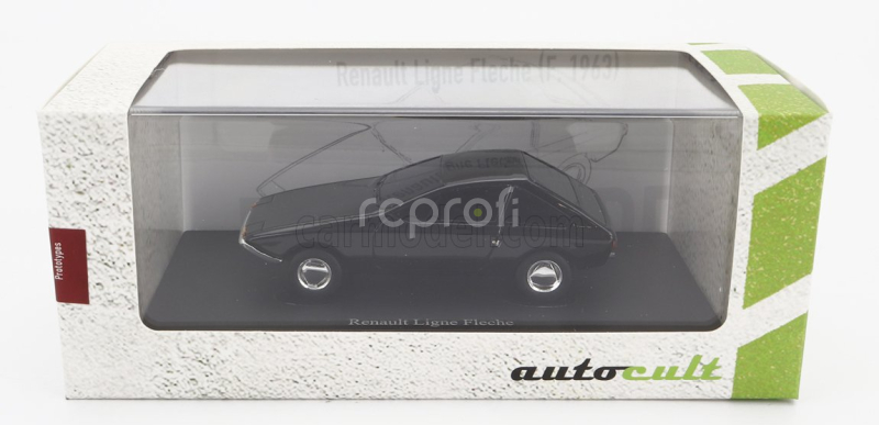 Autocult Renault Ligne Fleche France 1963 1:43 Black