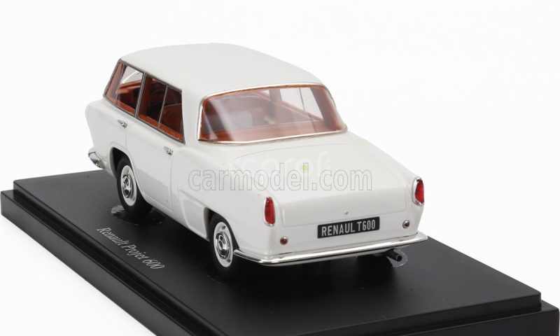 Autocult Renault Projet 600 France 1957 1:43 Bílá Červená