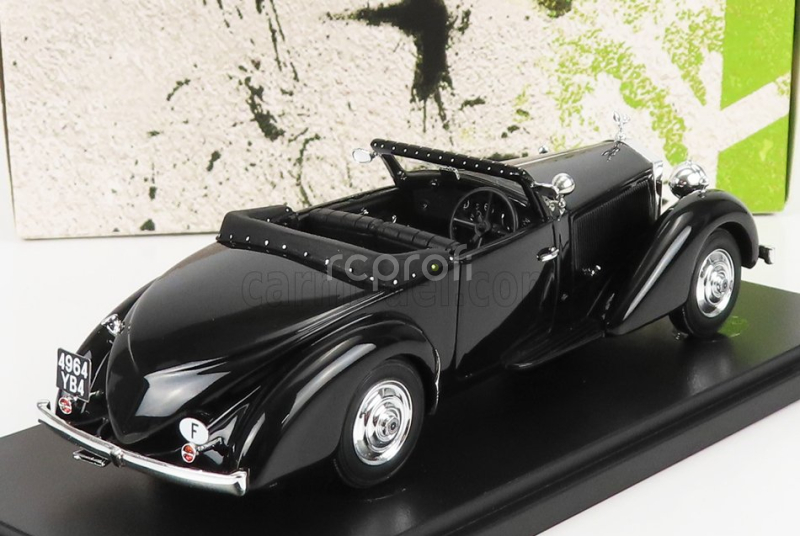 Autocult Rolls royce Phantom Ii Continental Binder Great Britain - France 1930 1:43 Black