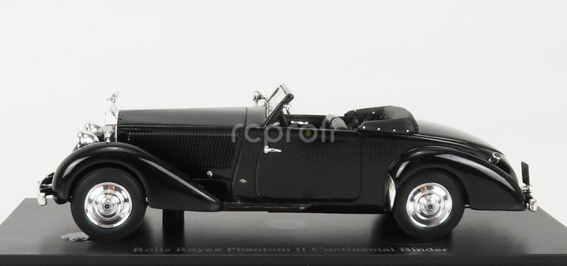 Autocult Rolls royce Phantom Ii Continental Binder Great Britain - France 1930 1:43 Black