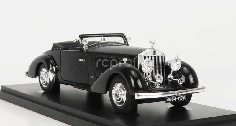 Autocult Rolls royce Phantom Ii Continental Binder Great Britain - France 1930 1:43 Black