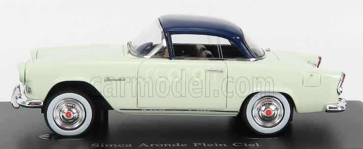Autocult Simca Aronde Plein Ciel France 1957 1:43 Světle Zelená Tmavě Modrá