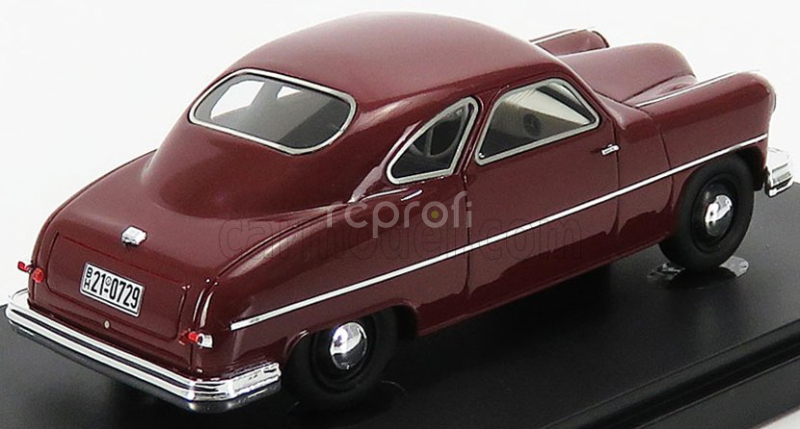 Autocult Staunau K400 Germany 1950 1:43 Tmavě Červená