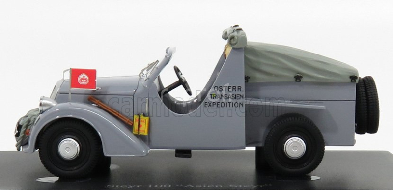 Autocult Steyr 100 Asien-steyr Austria 1934 1:43 Vojenská Šedá