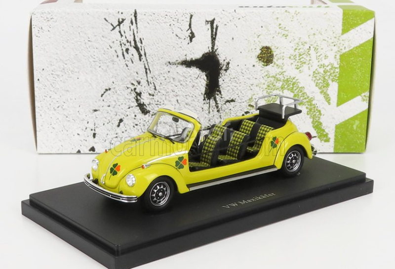 Autocult Volkswagen Maxikaefer (beetle) Germany 1963 1:43 Žlutá
