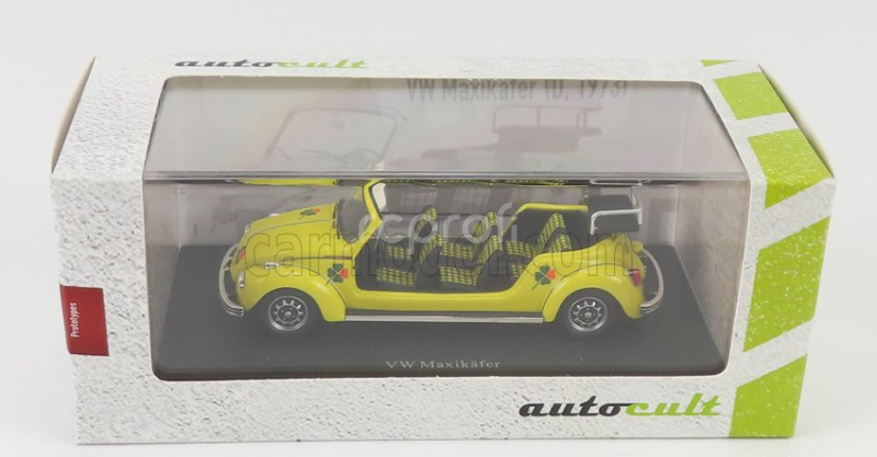 Autocult Volkswagen Maxikaefer (beetle) Germany 1963 1:43 Žlutá