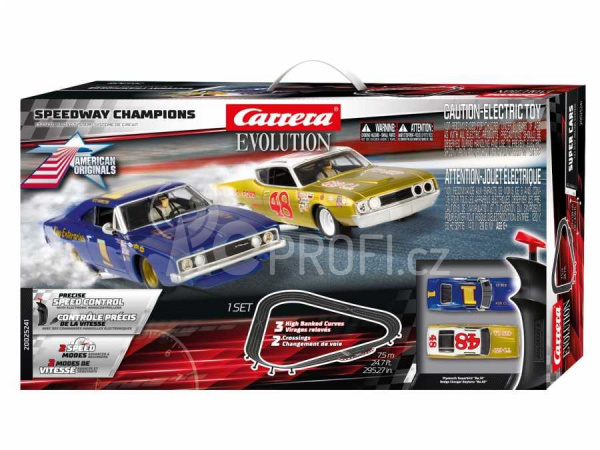 Autodráha Carrera EVO 25241 Speedway Champions