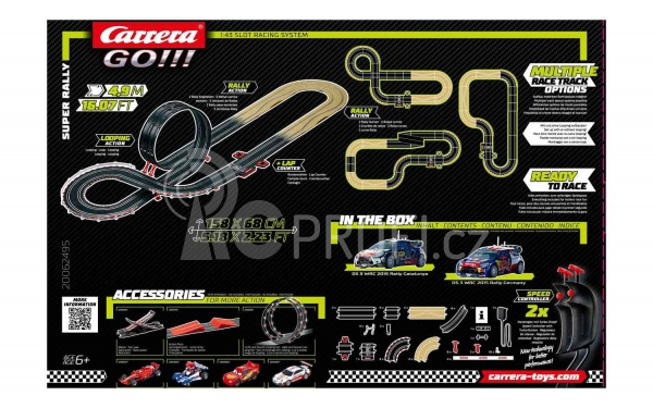 Autodráha Carrera GO 62495 Super Rally
