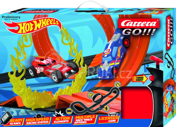 Autodráha Carrera GO 62553 Hot Wheels
