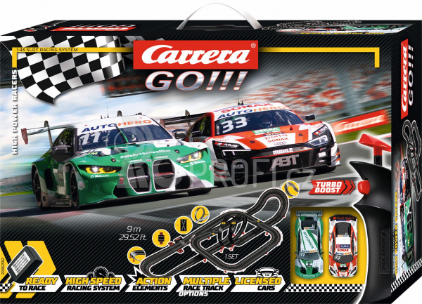 Autodráha Carrera GO 62562 DTM High Power Racers
