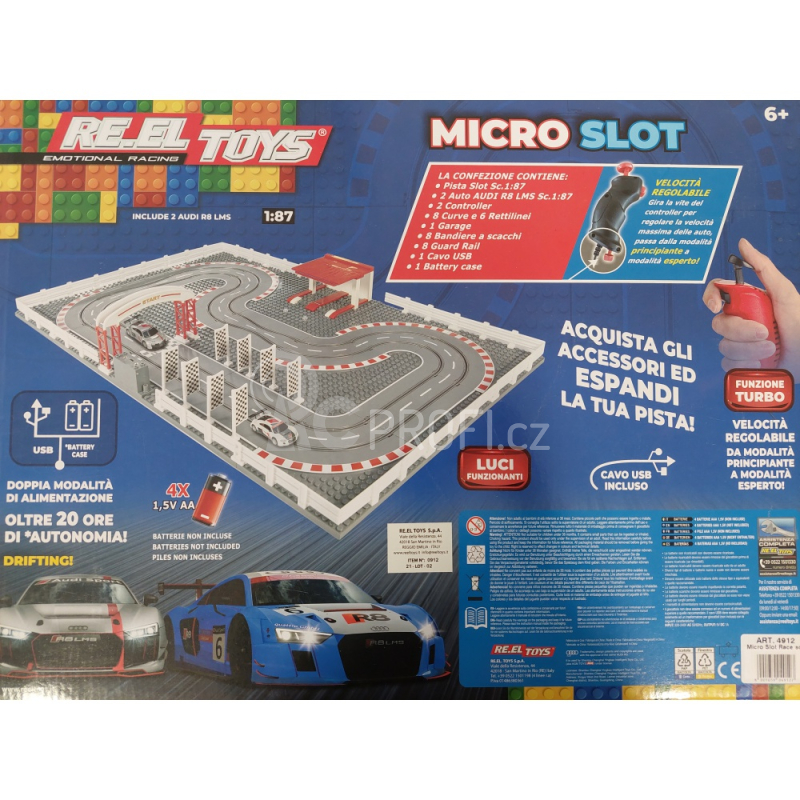 Autodráha Micro Slot Race Audi