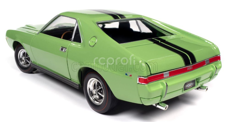 Autoworld AMC Amx Coupe 1969 1:18 Zelená Černá