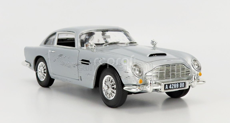 Autoworld Aston martin Db5 1964 - 007 James Bond - No Time To Die - Non E' Tempo Per Morire 1:18 Silver