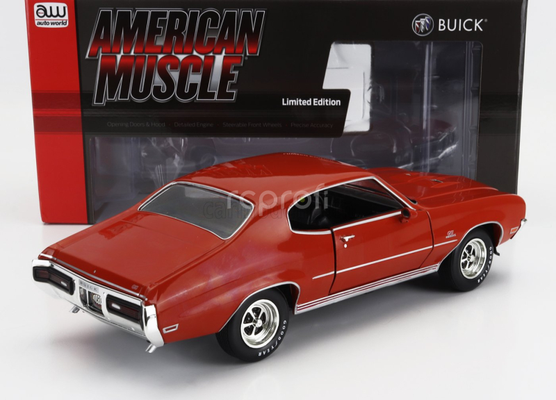 Autoworld Buick Gs Stage 1 Hard-top 1972 1:18 Orange
