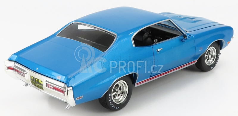 Autoworld Buick Gs Stage1 Coupe 1971 1:18 Blue Met