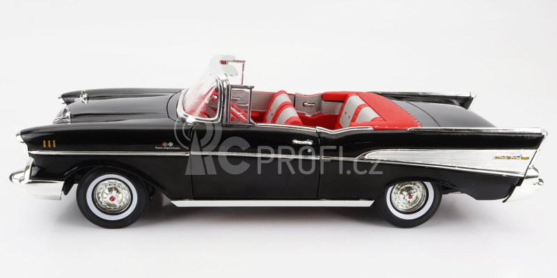 Autoworld Chevrolet Bel Air Cabriolet - Spider 1955 - 007 James Bond 1:18, černá