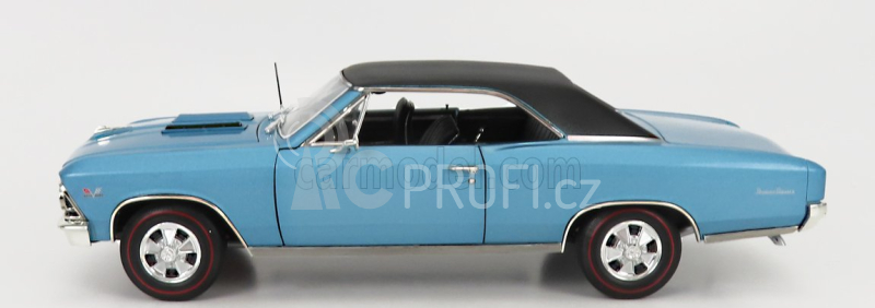 Autoworld Chevrolet Chevelle Ss 396 Yenko Hard-top 1966 1:18 Světle Modrá