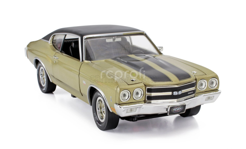 Autoworld Chevrolet Chevelle Ss Coupe 1970 1:18 Hnědá Černá