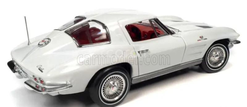 Autoworld Chevrolet Corvette Z06 Coupe 1963 1:18 Bílá